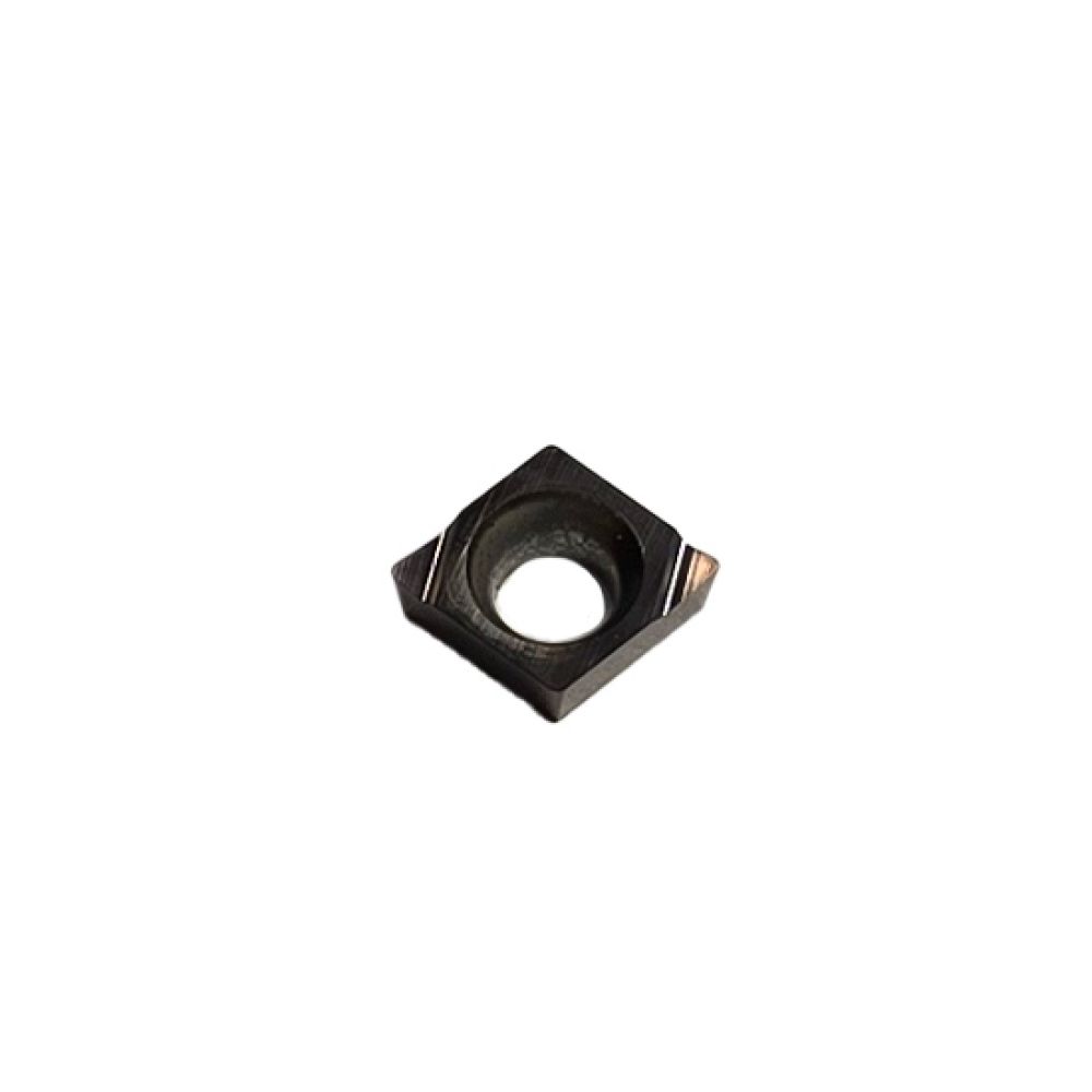 الماس تراشکاری CCGT030102 گرید FF YBG202 برند ZCC مناسب پرداخت‌کاری آلومینیوم و فلزات رنگی